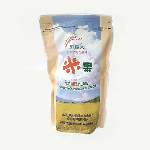 淨斯黑糙米米果280g  Black and Brown Rice Pillows