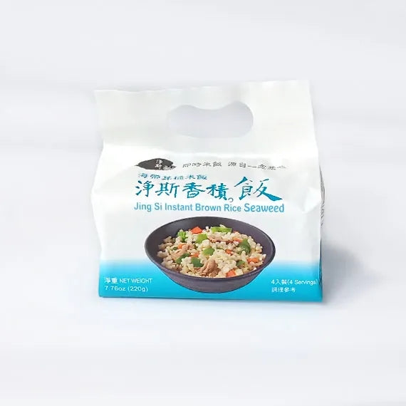 香積飯 (海帶芽糙米4入) Instant Brown Rice (Seaweed)