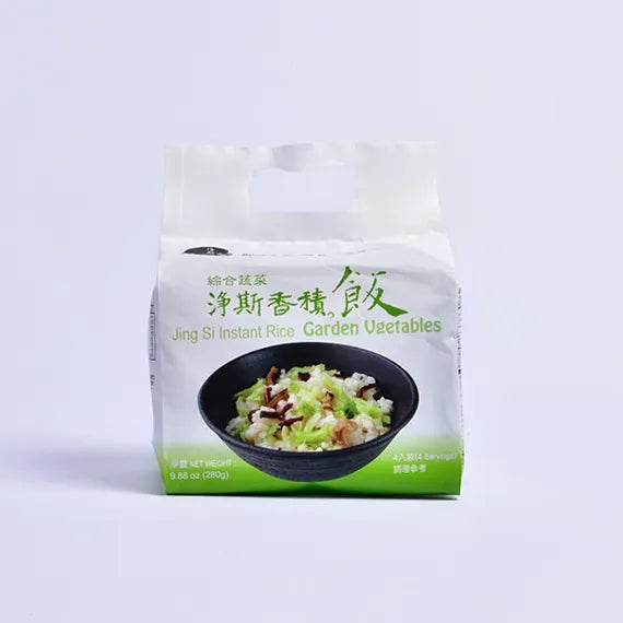 淨斯香積飯 (綜合蔬菜4入) Instant Rice (Garden Vegetables)